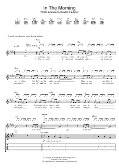In The Morning von Newton Faulkner (Download) 
