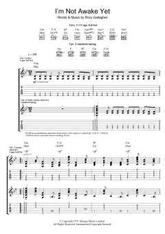 I'm Not Awake Yet von Rory Gallagher (Download) 
