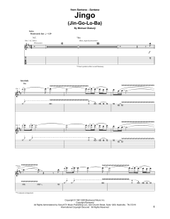 Jingo (Jin-Go-Lo-Ba) von Santana (Download) 