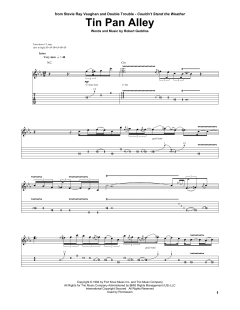 Tin Pan Alley von Stevie Ray Vaughan (Download) 