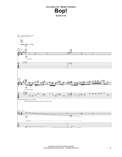 Bop! von Steve Vai (Download) 