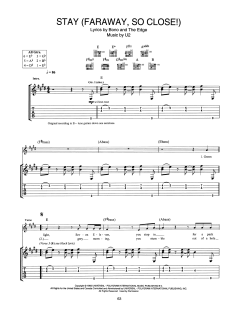 Stay (Faraway, So Close!) von U2 (Download) 