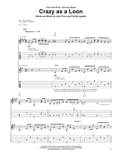 Crazy As A Loon von John Prine (Download) 