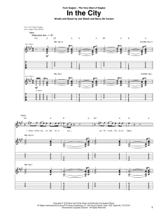 In The City von Joe Walsh (Download) 