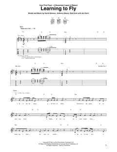Learning To Fly von Pink Floyd (Download) 