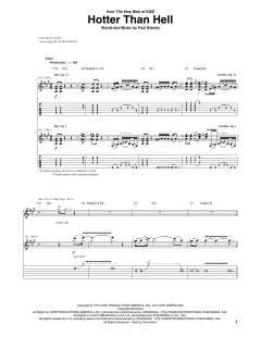 Hotter Than Hell von Kiss (Download) 