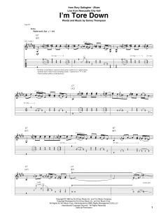 I'm Tore Down von Rory Gallagher (Download) 