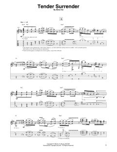 Tender Surrender von Steve Vai (Download) 
