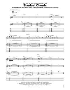 Stardust Chords von Greta Van Fleet (Download) 