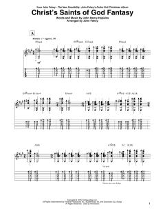 Christ's Saints Of God Fantasy von John Fahey (Download) 