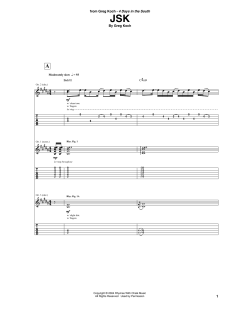 JSK von Greg Koch (Download) 