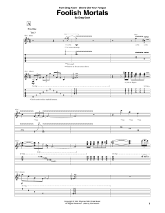 Foolish Mortals von Greg Koch (Download) 