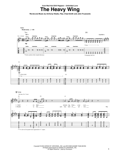 The Heavy Wing von Red Hot Chili Peppers (Download) 