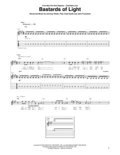 Bastards Of Light von Red Hot Chili Peppers (Download) 