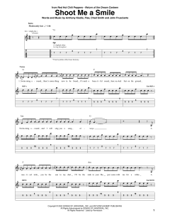 Shoot Me A Smile von Red Hot Chili Peppers (Download) 