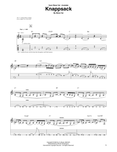 Knappsack von Steve Vai (Download) 