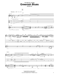 Greenish Blues von Steve Vai (Download) 