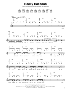 Rocky Raccoon von The Beatles (Download) 