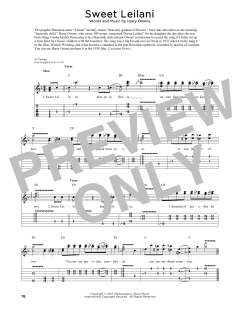 Sweet Leilani von Harry Owens (Download) 