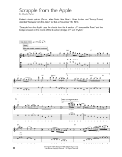 Scrapple From The Apple von Charlie Parker (Download) 