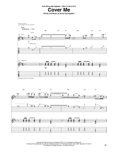 Cover Me von Bruce Springsteen (Download) 
