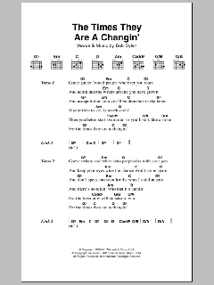 The Times They Are A-Changin' von Bob Dylan (Download) 