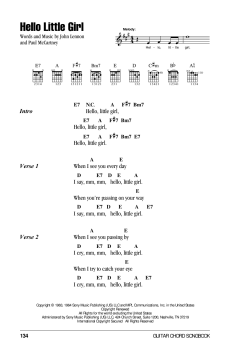 Hello Little Girl von The Beatles (Download) 
