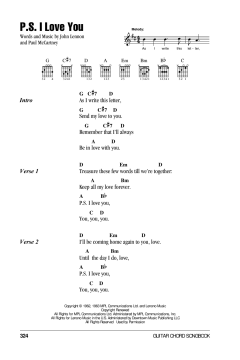 P.S. I Love You von The Beatles (Download) 