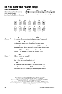Do You Hear The People Sing? von Alain Boublil (Download) 