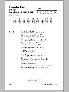 Lavender Blue (Dilly Dilly) von Burl Ives (Download) 