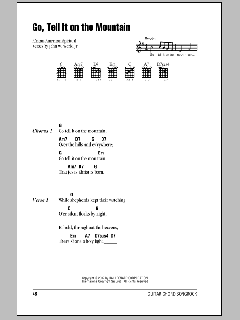Go, Tell It On The Mountain von African-American Spiritual (Download) 