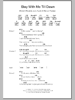 Stay With Me Till Dawn von Judie Tzuke (Download) 