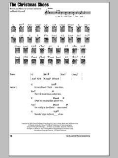 The Christmas Shoes von Eddie Carswell (Download) 