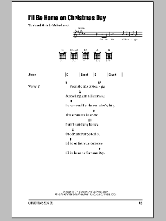 I'll Be Home On Christmas Day von Elvis Presley (Download) 