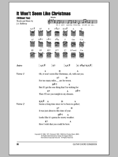 It Won't Seem Like Christmas von Elvis Presley (Download) 