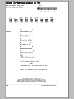 What Christmas Means To Me von George Gordy (Download) 
