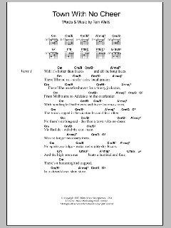 Town With No Cheer von Tom Waits (Download) 