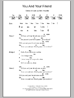 You And Your Friend von Dire Straits (Download) 