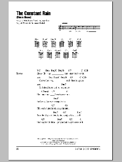 The Constant Rain (Chove Chuva) von Norman Gimbel (Download) 