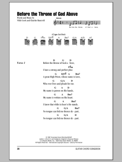 Before The Throne Of God Above von Vikki Cook (Download) 