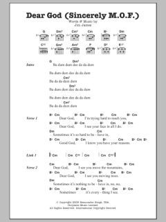 Dear God (Sincerely M.O.F.) von Jim James (Download) 