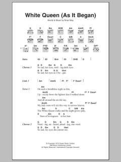 White Queen (As It Began) (Download) 