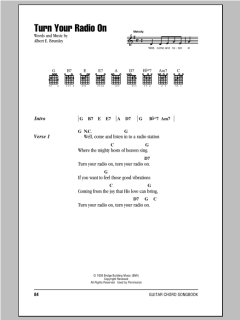 Turn Your Radio On von Albert E. Brumley (Download) 
