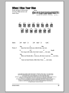 When I Was Your Man von Bruno Mars (Download) 