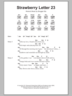 Strawberry Letter 23 (Download) 