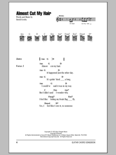 Almost Cut My Hair von Crosby, Stills & Nash (Download) 
