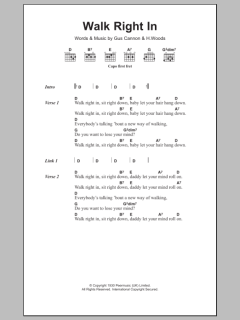 Walk Right In von The Rooftop Singers (Download) 