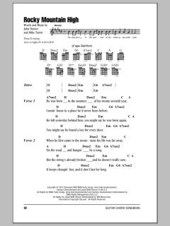Rocky Mountain High von John Denver (Download) 
