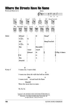 Where The Streets Have No Name von U2 (Download) 