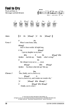 Fool To Cry (Download) 